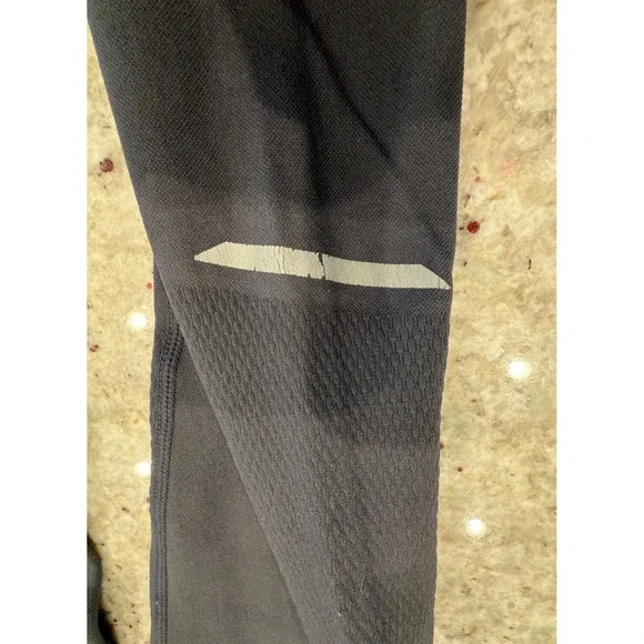 Champion Duo Dry Black Leggings Size M Athletic Compression - Picture 5 of 5